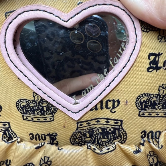 JUICY COUTURE Sugar & Spice Velour Train Case Y2K Embroidered Makeup Bag - Picture 11 of 14